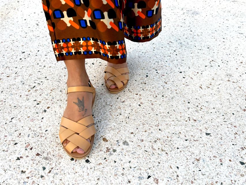 Athens: Make your own Leather Sandals Workshop - Who This Works Best For