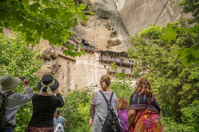 Athens: Meteora Monasteries, Caves & Coastal Stopovers with Lunch - Badovas hermit caves: the quiet add-on that changes the mood