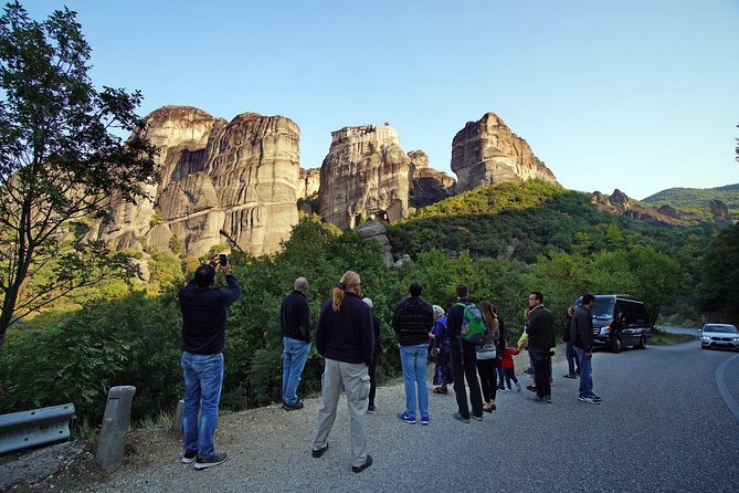 Athens: Meteora Monasteries, Hermit Caves Tour with Pickup - Food Stops, Lunch Choices, and Staying Sane on a 14-Hour Day