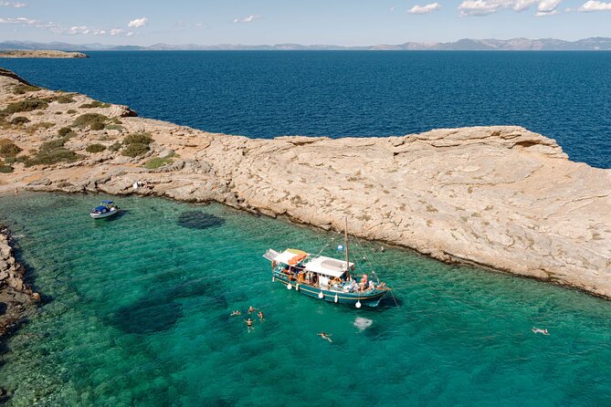 Athens mini cruise: "East Attica Hidden Gems" - Erotospilia beach: shaded cove time and the story of a love cave