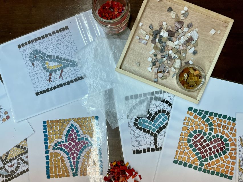 Athens: Mosaics Workshop & Byzantine Walking Tour - Coffee and reset at the studio: a short break before you get creative