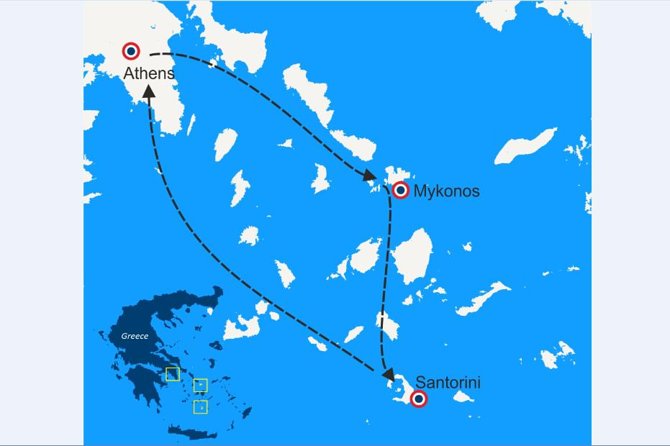 Athens, Mykonos, and Santorini – 8 Days - Day 1 in Athens: Airport Arrival and a Free First Evening