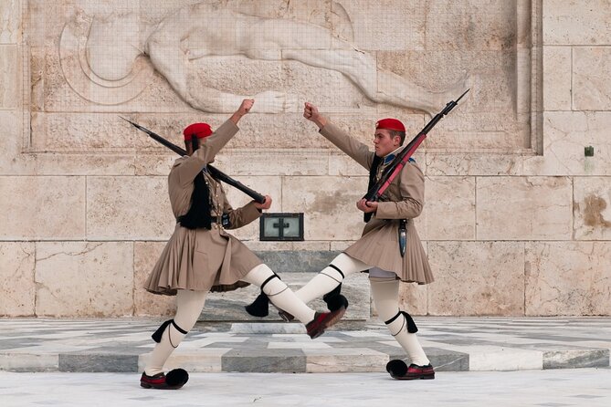 Athens Myths and Legends Odyssey Walking Tour - Tomb of the Unknown Soldier and the Evzones ceremony