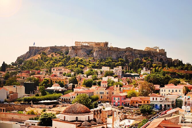 Athens Myths and Legends Odyssey Walking Tour - The end near the Acropolis, plus how to keep the day going