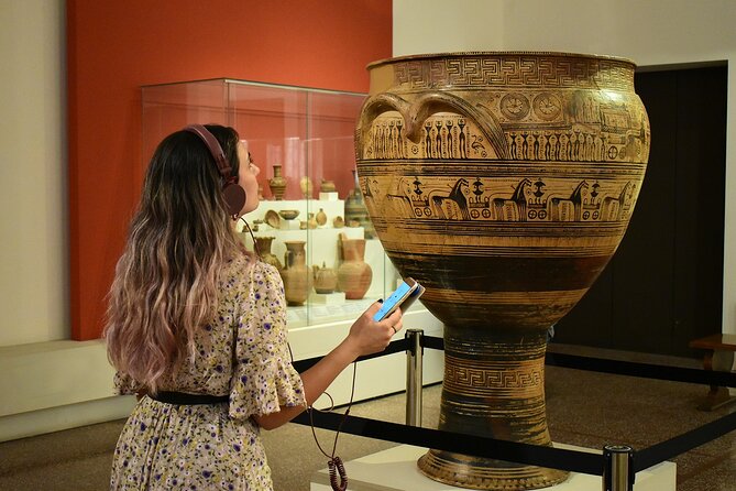Athens National Archaeological Museum E-Ticket with Audio Guide - Small Group Booking, Big Museum Reality