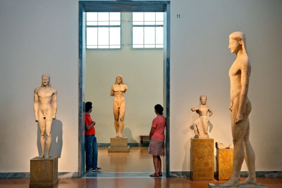 Athens: National Archaeological Museum Ticket w/ Opt. Audio - Getting there from Omonoia, and how check-in usually feels