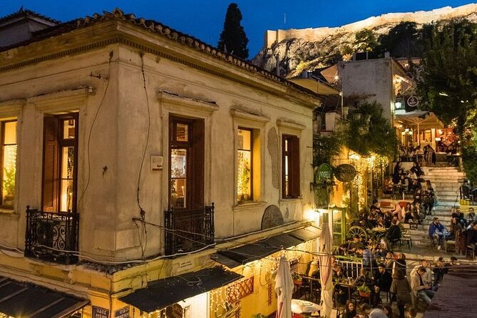 "Athens Night Experience - 4Hours" - Plaka for 1 Hour: The Neighborhood Break You’ll Appreciate
