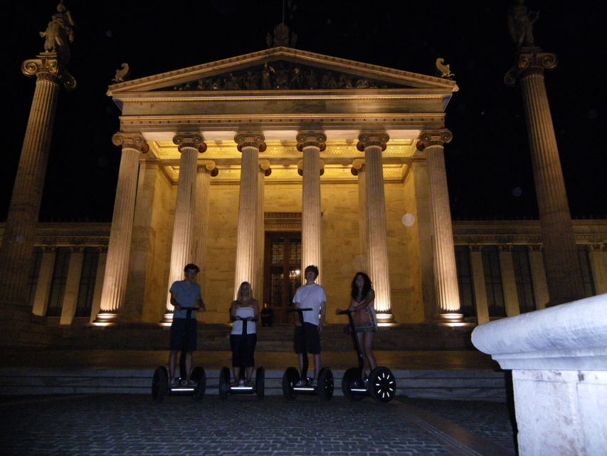 Athens Night Tour: 3 Hours by Segway - Meeting at Eschinou 9, then getting ready to glide