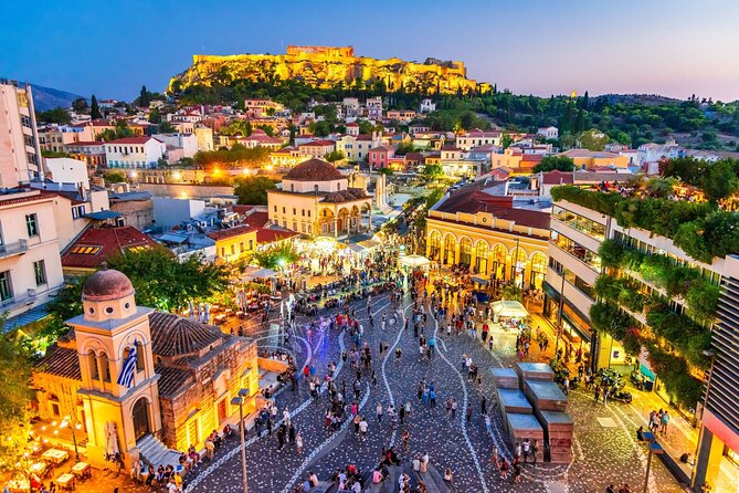 Athens Night Tour: Live-Guided Panoramic Open-Top Bus Tour - Getting Set at Leof. Vasilisis Amalias (No Hotel Pickup)