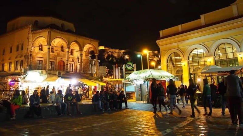 Athens: Night Walking Tour - Korai Square to the Academy of Athens, a Calm Start With Big Facade Energy