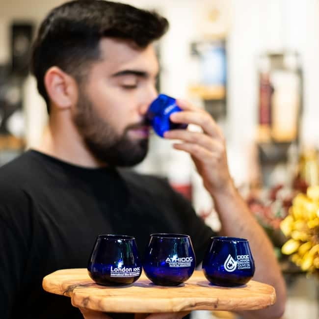 ''Athens Olive Oil Tasting'' - Turning tasting notes into better cooking with pairing advice