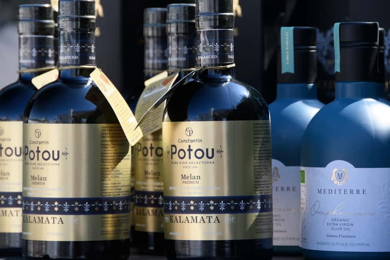 ''Athens Olive Oil Tasting'' - Shopping after class: professional set, local treats, and bottle shipping