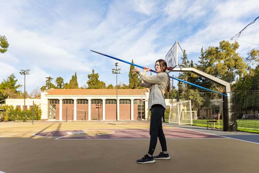 Athens: Olympic Games Workout Session - Panathenaic Stadium Finish: Sprint on the Marble Track Built for 1896