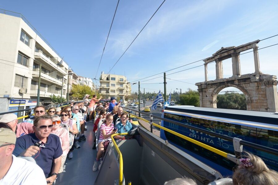Athens, Piraeus, and Coastline: Blue Hop-On Hop-Off Bus - Four colors, one ticket: what this pass actually does