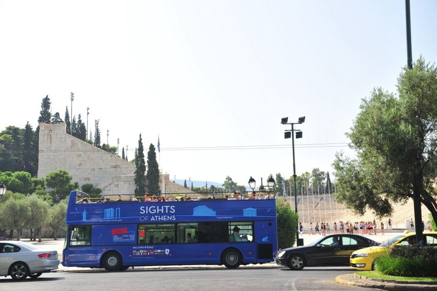 Athens, Piraeus, and Coastline: Blue Hop-On Hop-Off Bus - Starting in Piraeus, the Blue Line is the cruise passenger cheat code