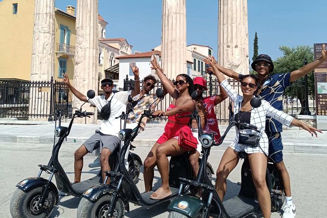 Athens: Premium Guided E-Scooter Tour in Acropolis Area - Philopappos Hill: Views, Promenades, and Quiet Perspective