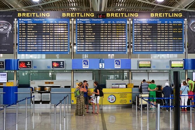 Athens Private Airport Transfer (ATH) Best Price Arrival - Departure - The MiniBUS Ride in Comfort: A/C, Water, WiFi, and Charging