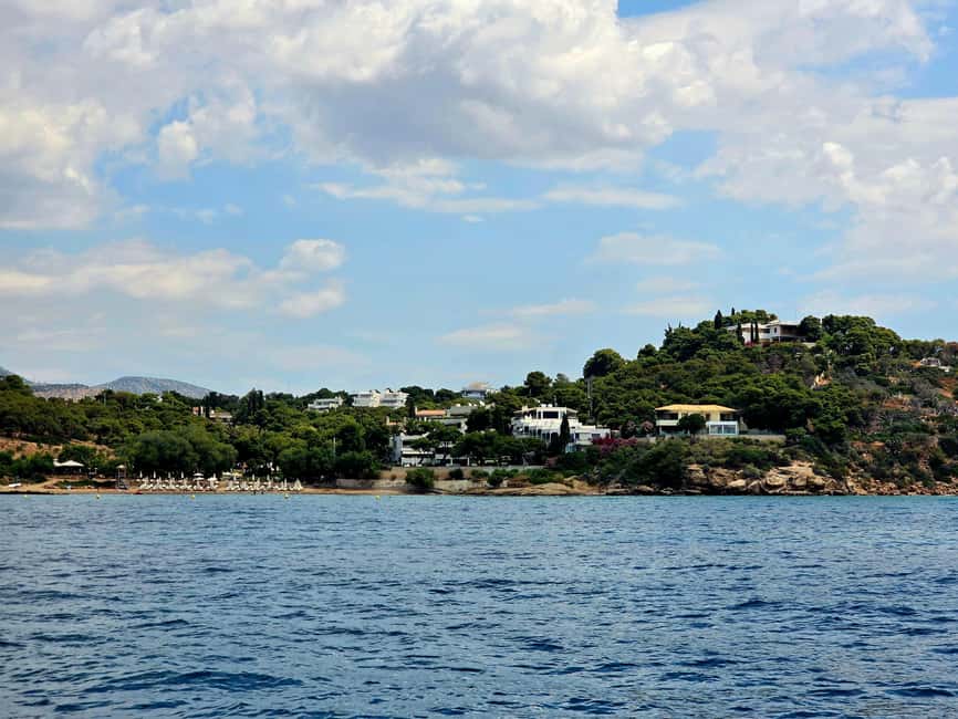 Athens: Private Catamaran Cruise w/ BBQ, Open Bar & Transfer - Prasonisi (Hydroussa Island): swim and snorkeling stop that’s built in