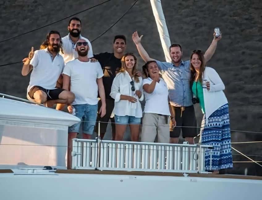 Athens: Private Catamaran Cruise w/ BBQ, Open Bar & Transfer - Vouliagmeni Bay near Astir Beach: the BBQ meal plus real downtime