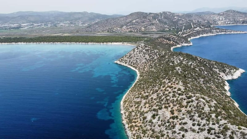 Athens Private Cruise Snorkeling Marathon Nea Makri Schinias - Schinias Beach cruise and break time: where relaxation is part of the plan