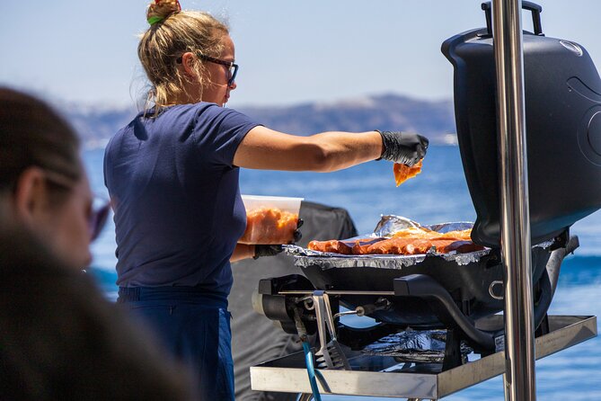 Athens Private Cruise with Meal, Open Bar & Transfer - Astir Beach for 1 hour: open bar and the onboard meal
