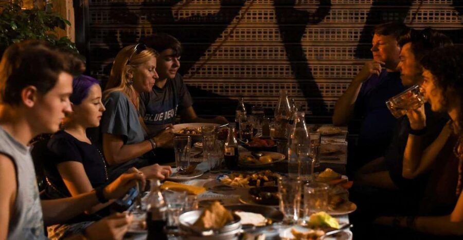 Athens: Private Evening City Walk & 4-Course Curated Dinner - Monastiraki open-air flea market browsing under night lights