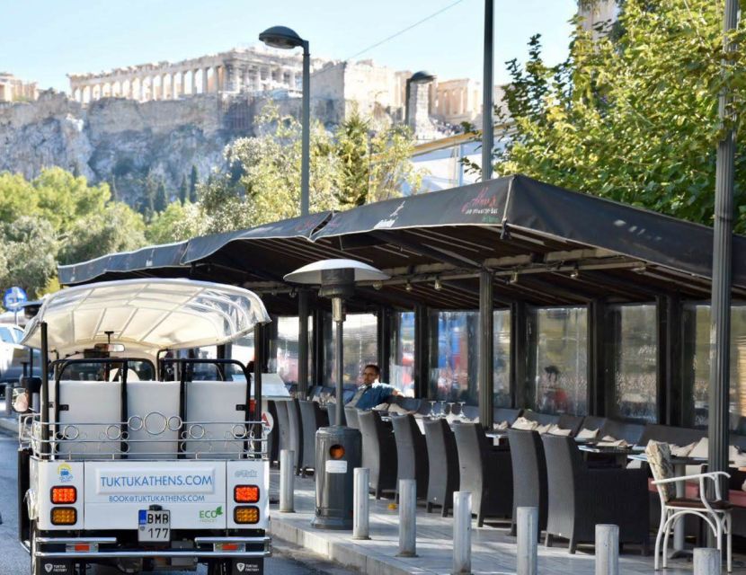 Athens: Private Evening Sightseeing Tour by Electric Tuk-Tuk - Kolonaki to the Ancient Olympic Stadium, Temple of Zeus, and Hadrian’s Arch