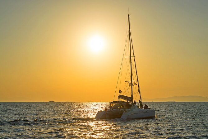 Athens Private Full day Catamaran cruise with meal & drinks - Stop 2: Vagia bay for a second swim and Attica views