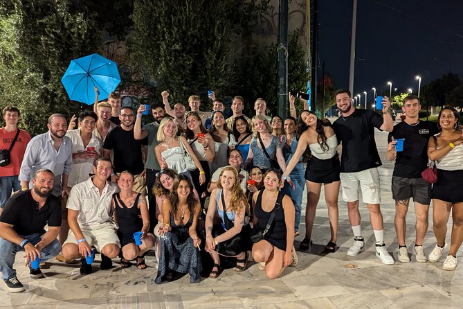 Athens Pub Crawl with 1hr Open Bar & VIP Nightclub Access - The Open Bar Hour, Free Shot Details, and Wristband Value