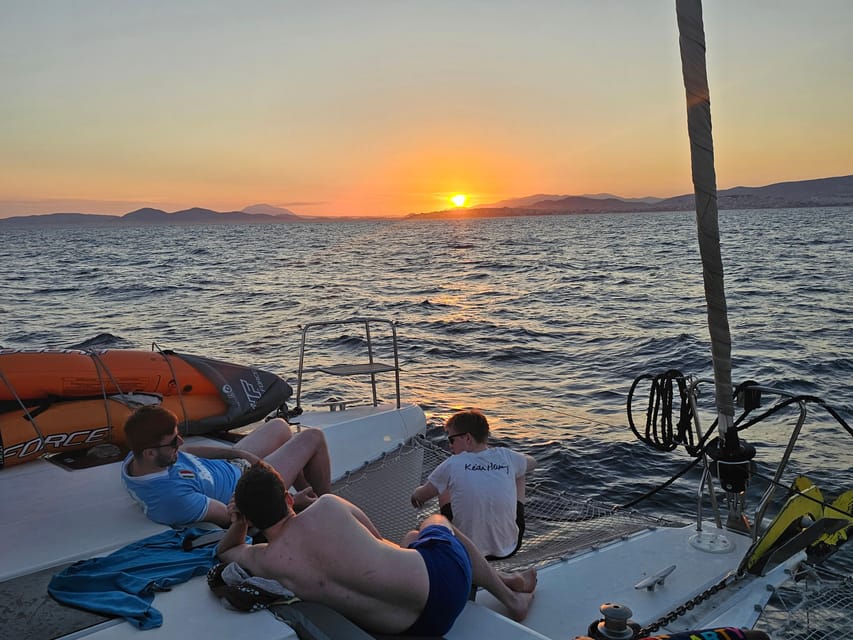 Athens: Riviera Catamaran Tour with Fresh Meal and Drinks - Price and value: what you get for $144
