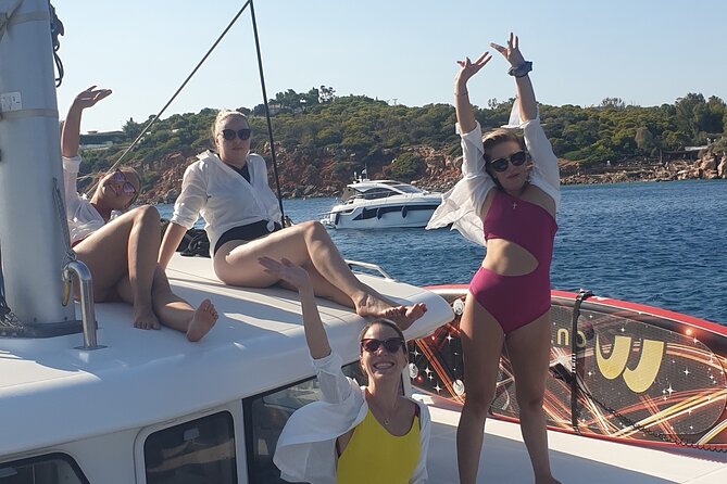 Athens Riviera Catamaran tour with fresh Meal Drinks and Swimming - Prasoniso Island: The Second Swim Stop Plus Lunch on Board