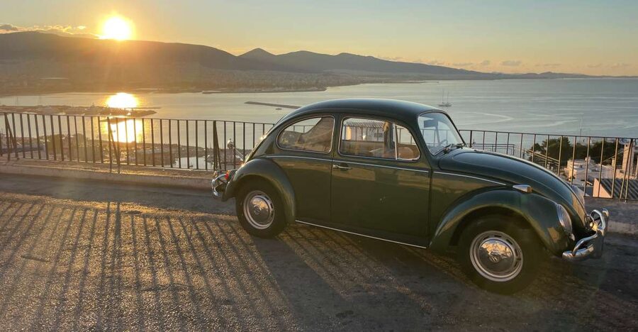 Athens: Riviera Photo Tour in a Vintage Volkswagen Beetle - Finding the Beetle at Σταθμός Parking Fix near Syngrou