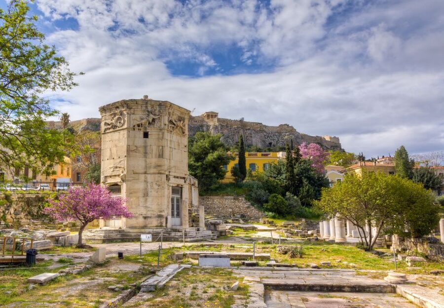 Athens: Roman Agora E-Ticket and Audio Guide - The Main Route, Stop by Stop