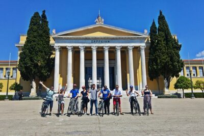 Athens Scenic Electric Bike Tour with optional Acropolis visit