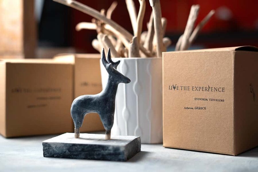Athens: Sculpt a Mythical Creature from Greek Myths - Studio vibe, small-group calm, and the resident cats
