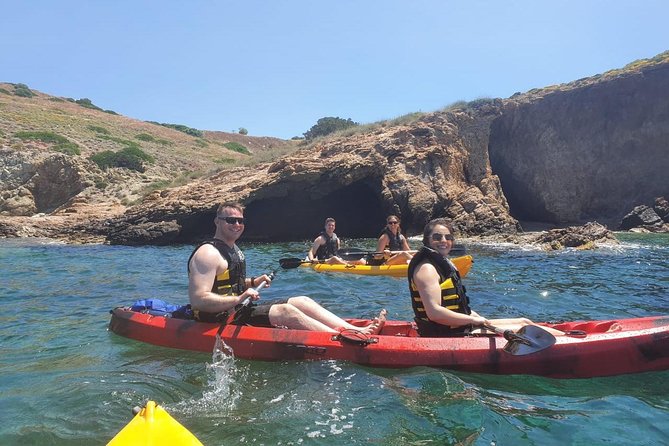 Athens Sea Kayak Tour - Swim and Snorkel Stop, With a Snack to Reset