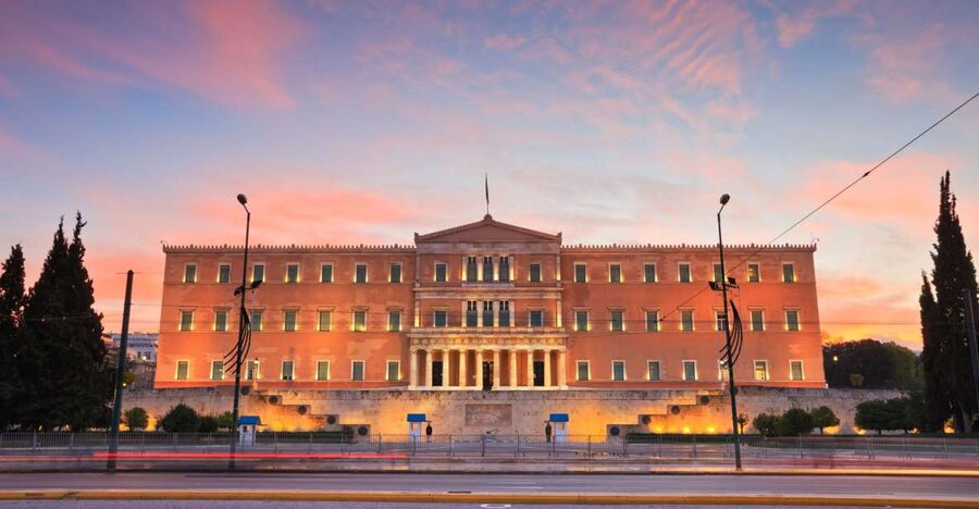 Athens: Self-Guided Audio City Tour, The city of myths - Where the Athens tour starts, Syntagma Square to the Blue Bridge finish