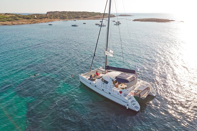 Athens Semi private Morning Catamaran cruise with meal & drinks - Athens Riviera at 9:30, before the city heats up