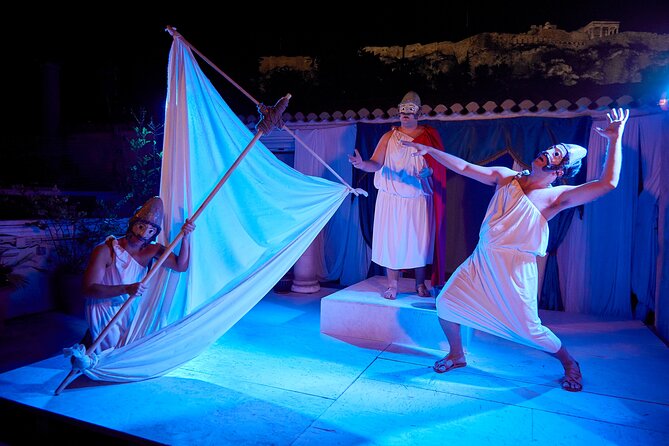 Athens Skip the Line: Open Air Ancient Greek Theatre Performance - Outdoors setup: seating, rain, and what to pack