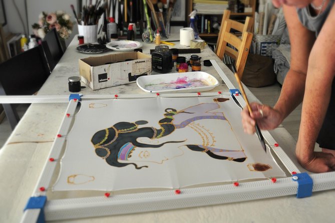 Athens: Small Group Silk Scarf Art Workshop with Greek Themes - Where this Athens silk scarf workshop fits in your trip