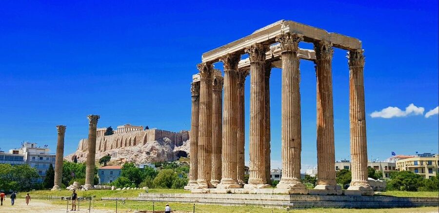 Athens: Small Group Tour with Acropolis Tickets Included - Outside Ancient Agora, including Temple of Hephaestus and the Tower of Winds area