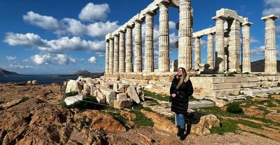 Athens: Sounio Poseidon Temple Athens Riviera Trip, Swimming - Varkiza and Vouliagmeni Lake: Scenic Breaks That Add Texture