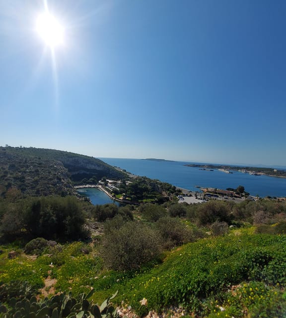 Athens: Sounio Poseidon Temple Athens Riviera Trip, Swimming - Coffee, Bougatsa, and the Riviera Warm-Up