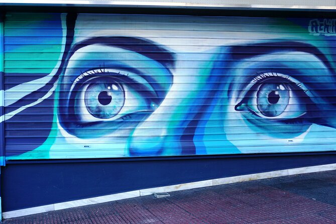 Athens Street Art - Private Walking Tour - Stop 4: Kerameikos, Ancient Ruins Meet iNO’s DaVinci Murals