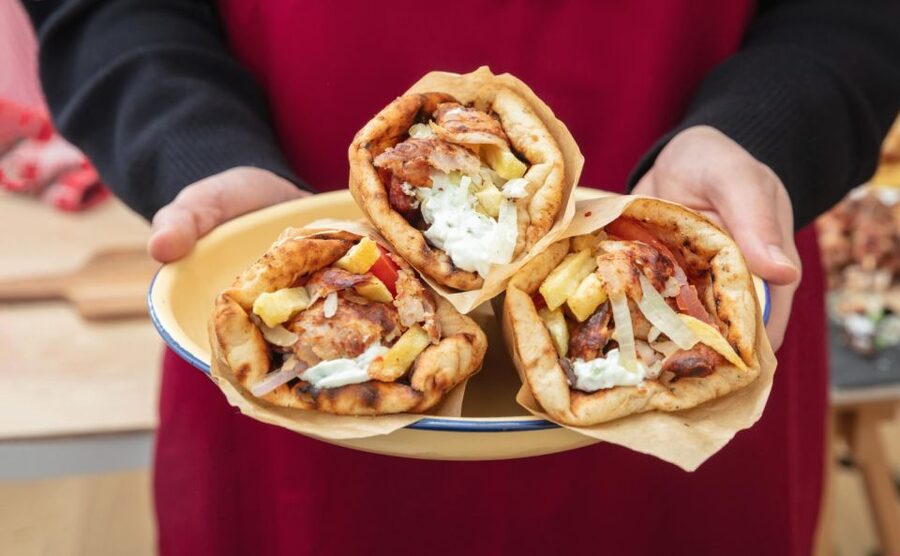 Athens: Street Food Tasting Tour - The pie-shop starter: spanakopita and cheese pie, flaky and fast