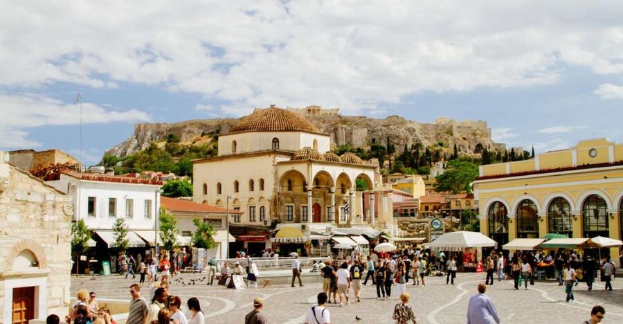 Athens: Street Food Tour Market & City Centre - From Parliament frontage to Monastiraki: how the route ties food to place