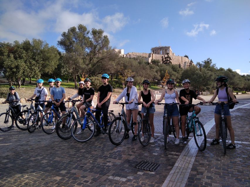 Athens: Sunset Bike Tour - Metro-chic Athens: Hephaestus, Monastiraki, and the Metropolitan Church stop