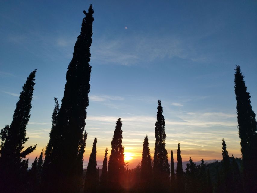 Athens Sunset Hike - The Fragomonastiro Monastery ruins stop is more than a photo break