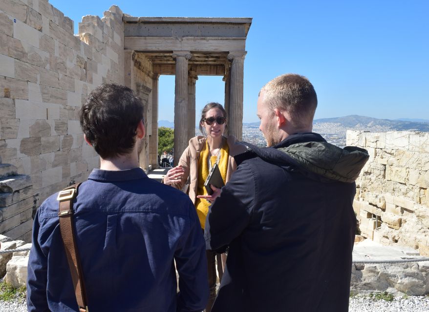Athens: The Acropolis and Acropolis Museum Tour in German - Theatre of Dionysus to Herodes Atticus: start with the stage, not the stones