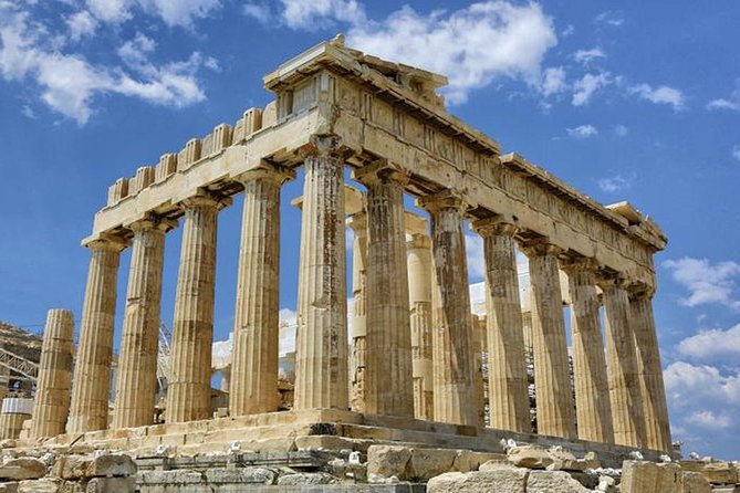 Athens, The Acropolis and Cape Sounion Full-Day Tour with Lunch - Amalia Hotel lunch near the National Gardens: solid Greek comfort food